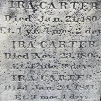 Ira Carter, b. 1805
